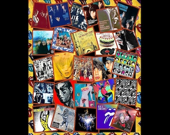 ROLLING STONES Album Cover Blanket