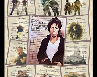 Darkness On The Edge Of Town Sheet Music Blanket