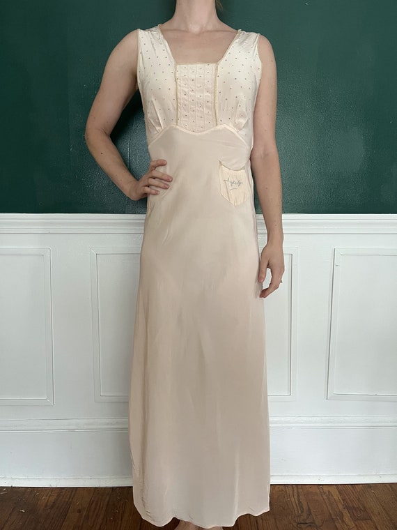 Pink Polka Dot Nightgown Style 2