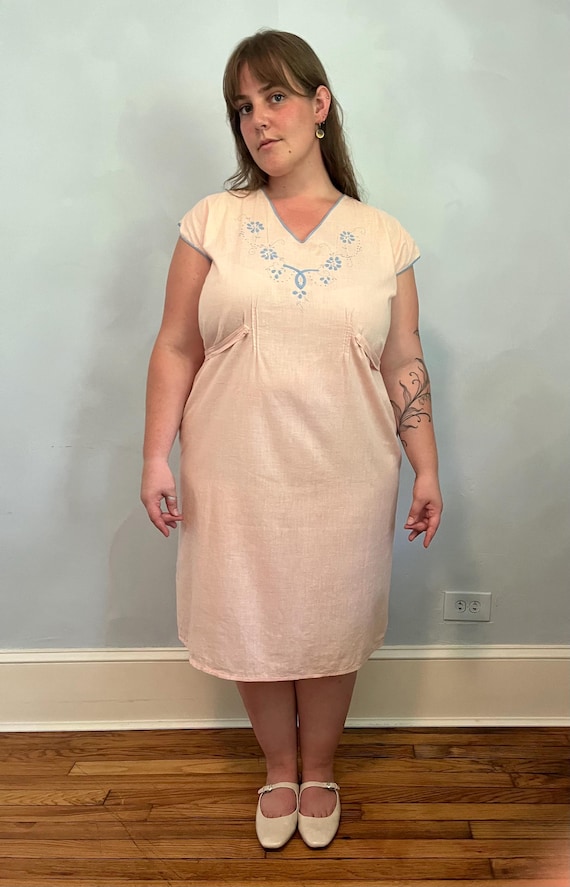 Volup NOS 1930s Cotton Nightdress