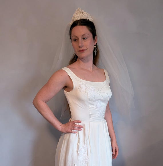 1950s beaded star dress