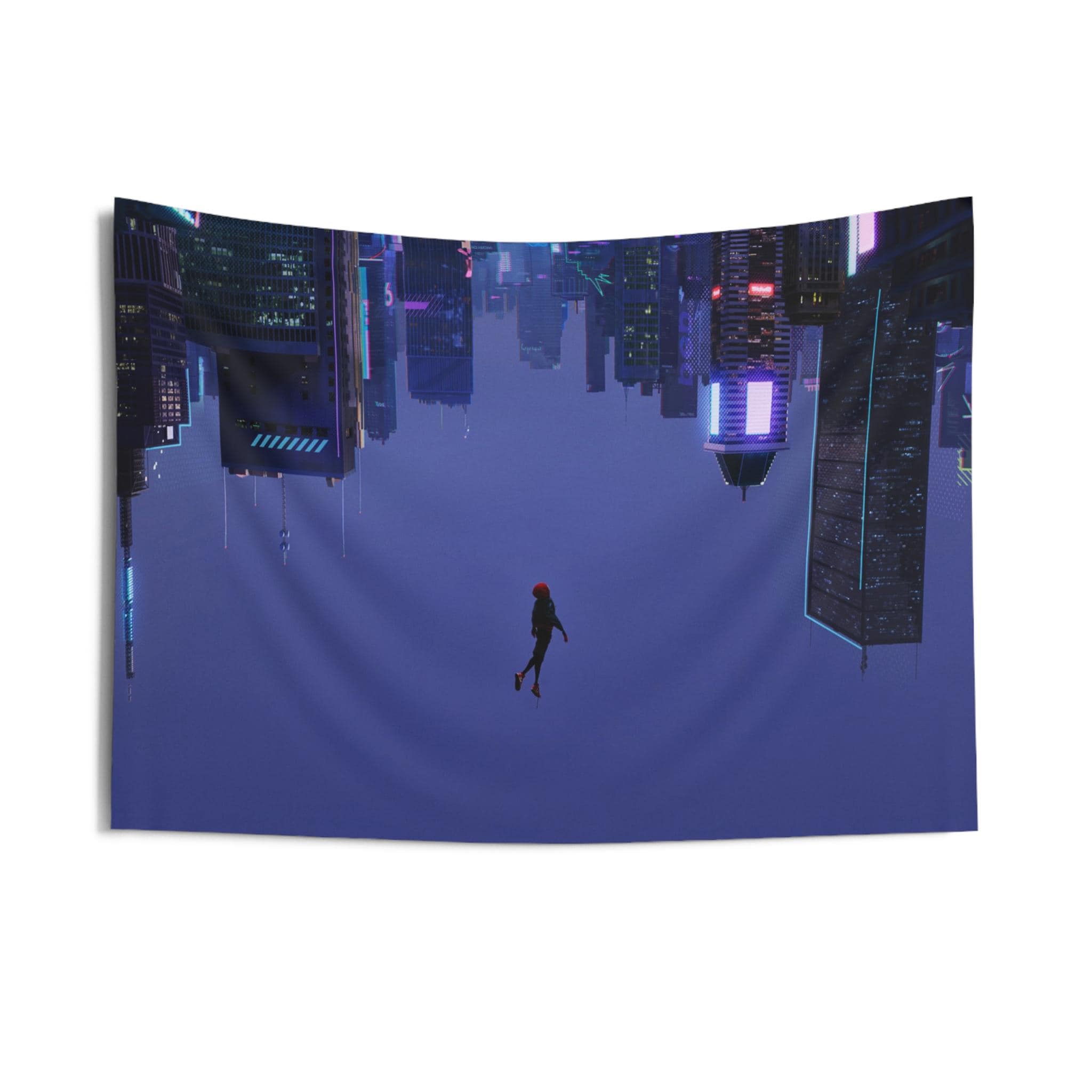 Spider-Man: Into the Spider-Verse Miles Morales MCU Movie Tapestry/Flag Wall Art