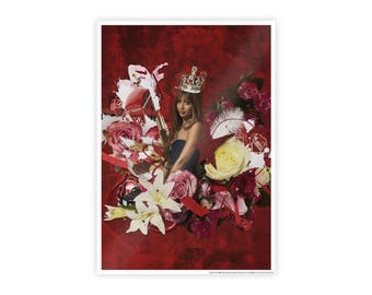 Póster brillante de la portada del álbum "Fancy That" de PinkPantheress