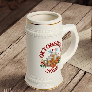 2025 Canadees Oktoberfest Bierpul Mok Duits Bierfestival Mok Canada Oktoberfest Party Cup Bierliefhebber Cadeau Oktoberfest Souvenir