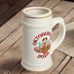 2025 Oktoberfest bierpul mok Duitse bierfestival mok Beierse brouwerij Bierpul Oktoberfest feestbeker bierliefhebber cadeau Oktoberfest souvenir