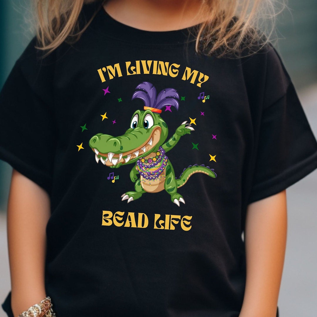youth boys mardi gras shirt