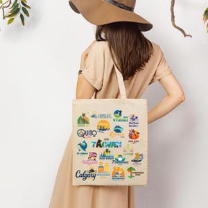 2026 International Convention Tote Bag, Eternal Happiness, JW Asamblea Logos