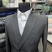 MANZINI GQ300 2-Piece Slim-Fit Men's Rhinestone Pattern Double Breast Tuxedo Suit Royal (in store) (42R 44R 46R 48R 50R ONLY)  (FINAL SALE) main image 1