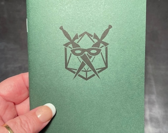 Rogue Mini Notebook with class symbol