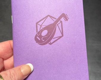Bard Mini Notebook with class symbol