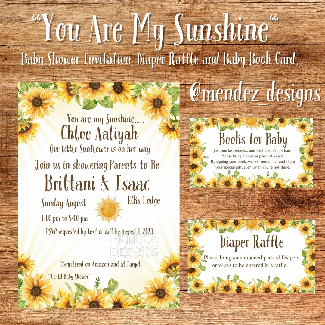 You Are My Sunshine - Etsy