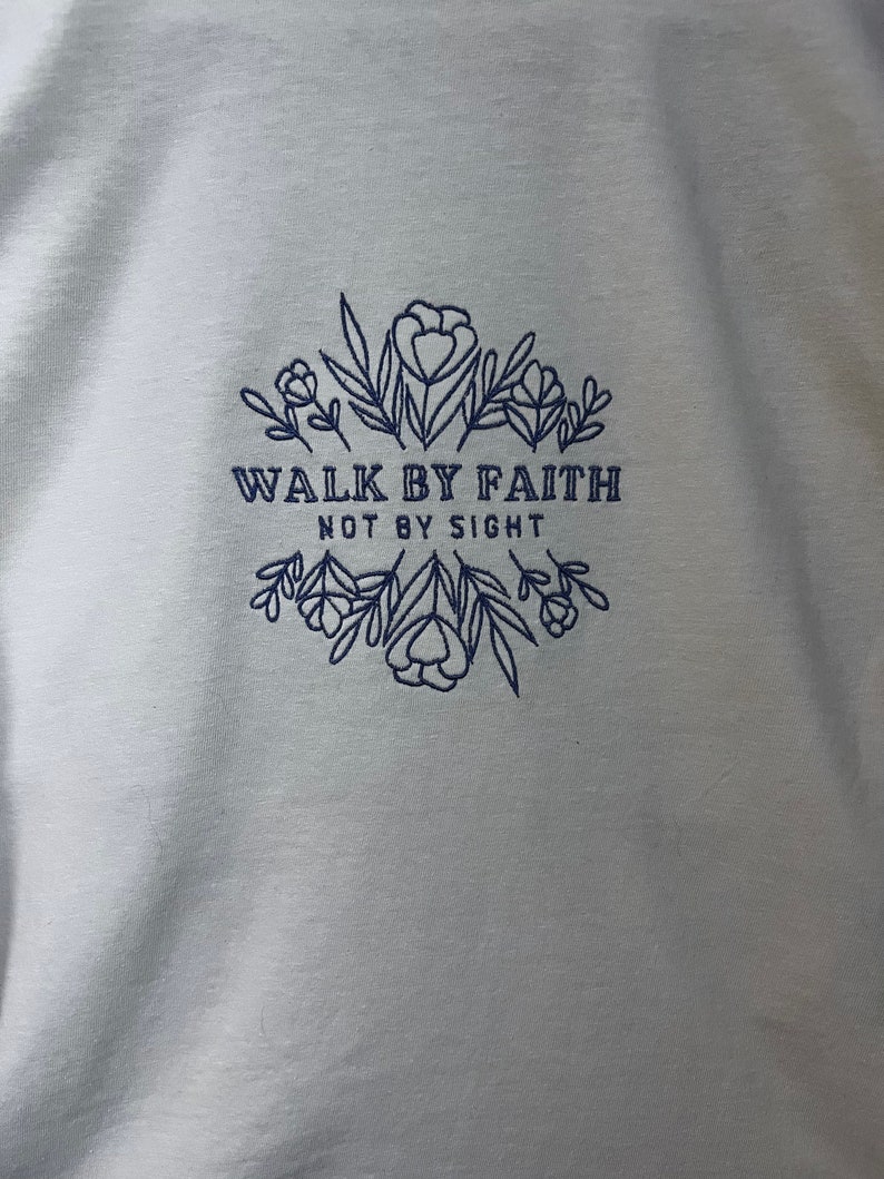 Walk by Faith Long-sleeve - Etsy