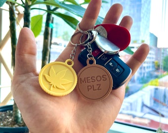 Maplestory Meso Coin Keychain