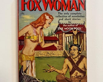 The Fox Woman by A. Merritt, first edition 1949 Avon softcover