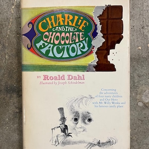 Charlie and the Chocolate Factory by Roald Dahl FIRST EDITION, 2nd printing, incredible condition