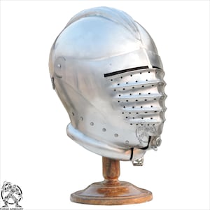 Forge Armoury Maximilian Helmet Medieval Reenactment Combat (Free Gift Inside)