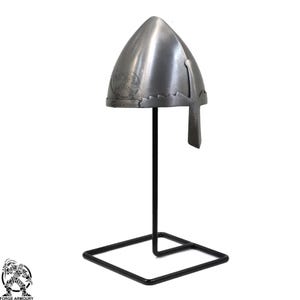 Mini Nasal Helmet with stand  (FREE GIFT INSIDE) Forge Armoury (Medieval) (Gift for him/her)