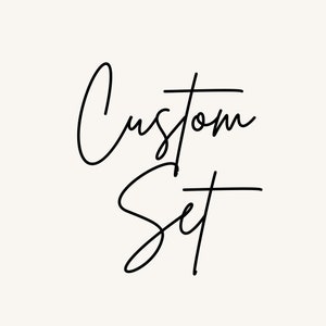Custom Set | Press on Nails | Pink Nails | Press On Nails | Custom Press on Nails | Luxury Press On Nails | Reusable Press Ons