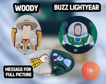 Embroidered Disney Toy Story Hoodie, Woody Buzz Lightyear Characters Couple Est Sweatshirt, Cartoon Cowboy Bestfriend Matching Gift