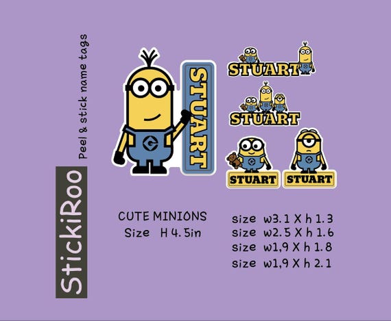 Minions And Their Names Despicable Me / Minions [Collection]