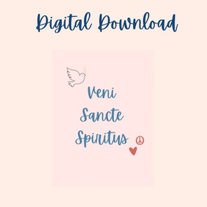 Come Holy Spirit Digital Print