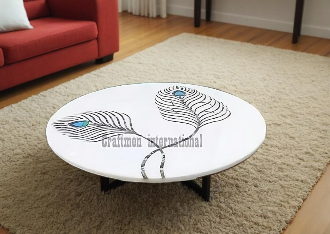 Abalone Shell Table Top, Coffee Bean Table, Random Work Table Top ...