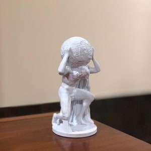 Small Atlas Sculpture - Home Decor