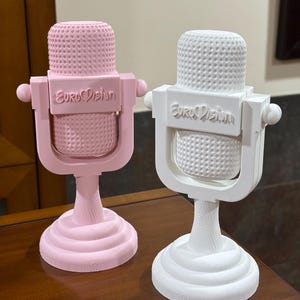 Eurovision Microphone Trophy –  Decoration and Gift
