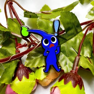 Blue Pikmin Inspired Hard Enamel Pin