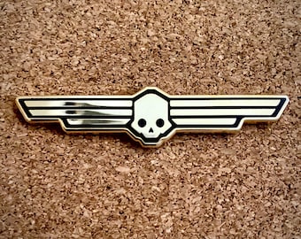 Helldivers geïnspireerde medaille - emaille pin