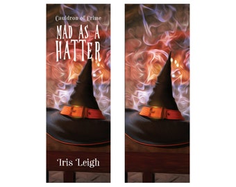 Witch Hat Bookmark Mad as a Hatter