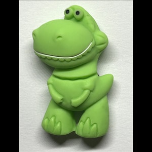 Green dino pin