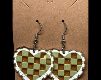 Acrylic earrings