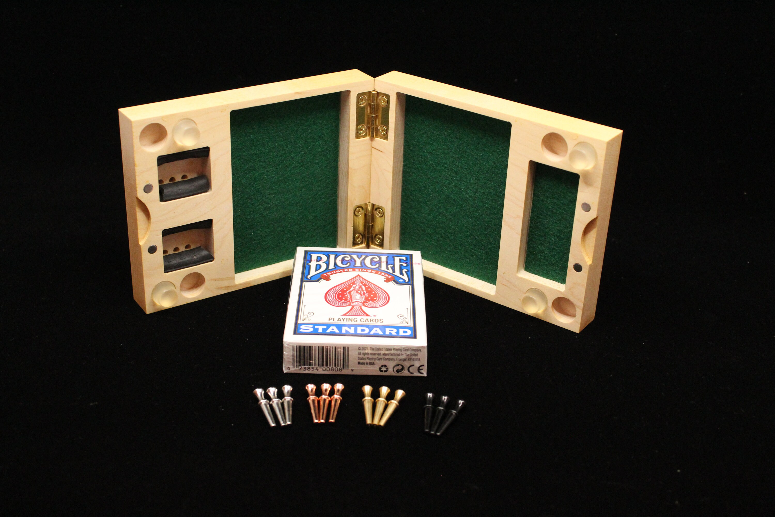 Travel Cribbage Board Compact Version Etsy