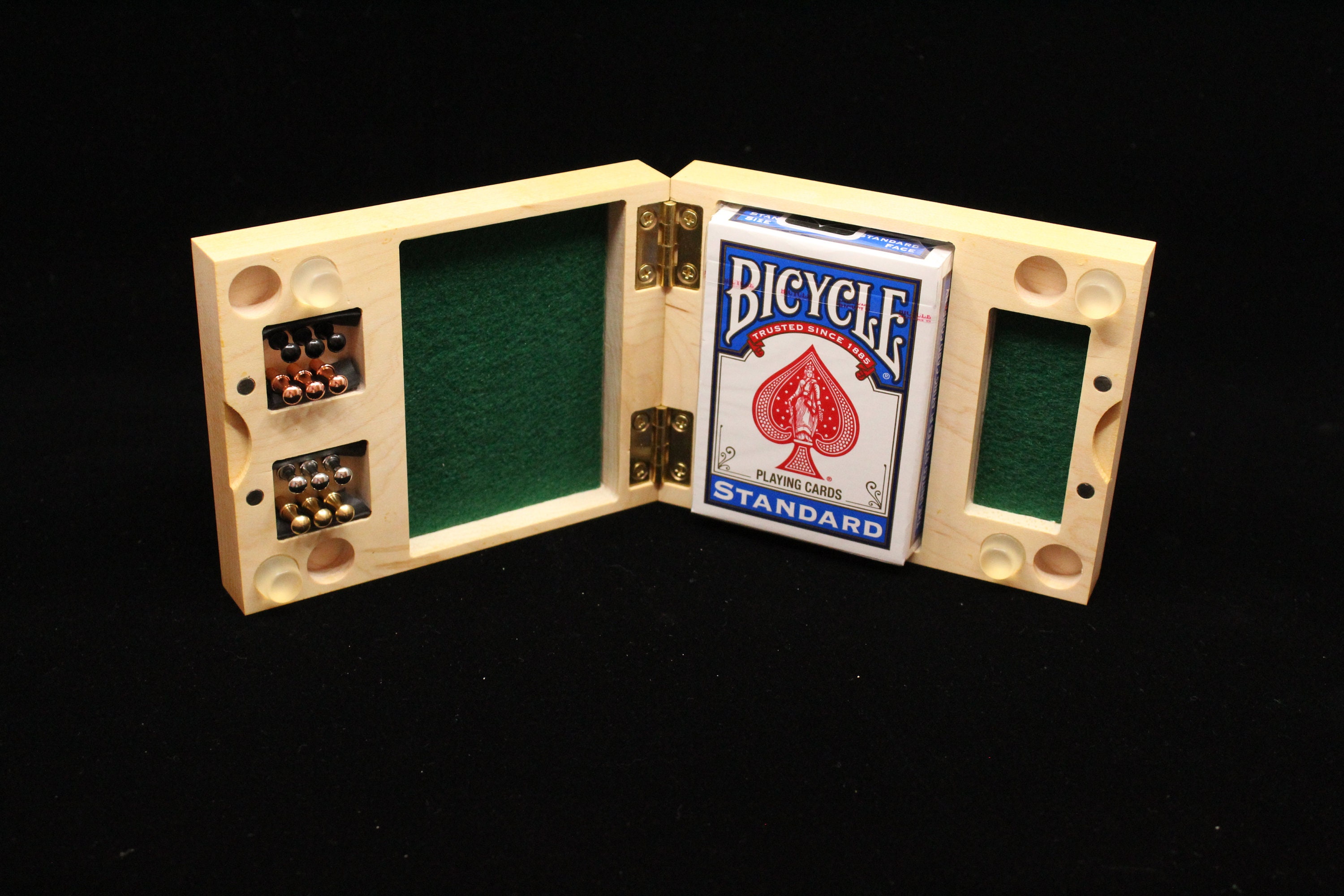 Travel Cribbage Board Compact Version Etsy