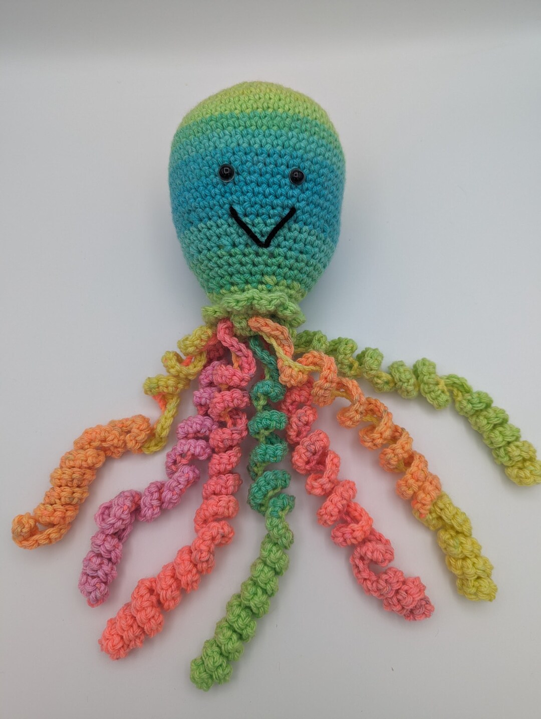 Crochet Jellyfish Stuffed Animal Etsy
