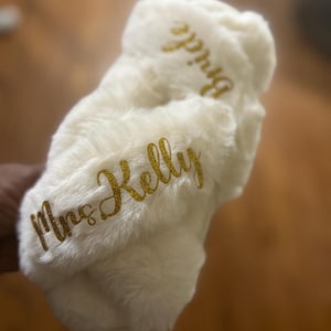 Custom slippers