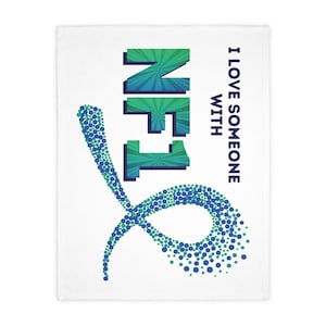 NF1 Velveteen Microfiber Blanket (Two-sided print)