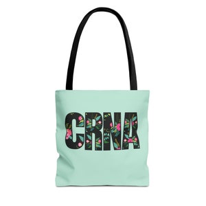 CRNA Green Tote Bag