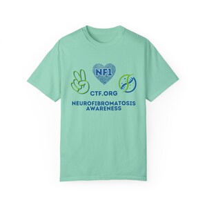 Comfort Colors NF1 Neurofibromatosis Type 1 NF1 Awareness image 1