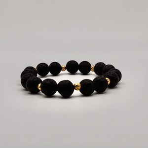 Natural Lava Rock Bracelet