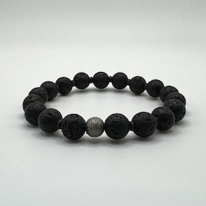 Natural Lava Rock Bracelet