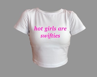 Crop Top Swiftie, Taylor inspiriert, gute Qualität, Fan Merch, Baby T-Shirt, die Epochen Tour inspiriert, Taylor Baby T-Shirt, trendiges Top, Geschenk für Frauen
