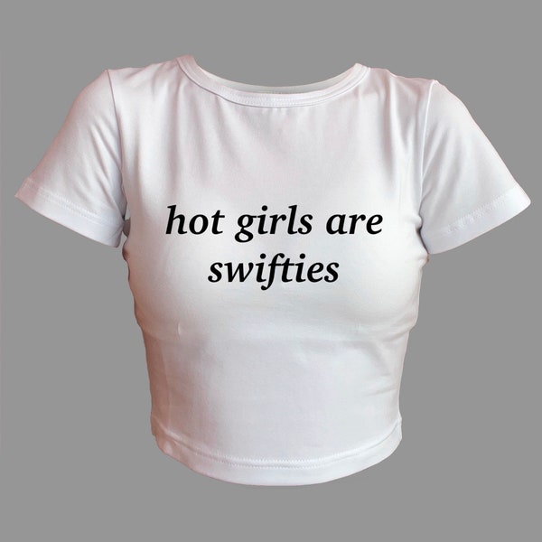 Crop Top Swiftie, Taylor inspiriert, gute Qualität, Fan Merch, Baby T-Shirt, die Epochen Tour inspiriert, Taylor Baby T-Shirt, trendiges Top