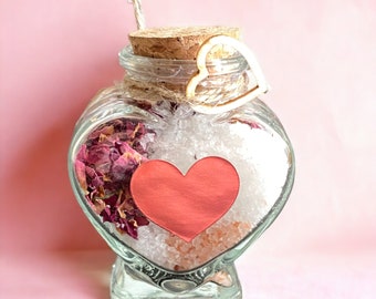 Mini bath salt "Rose Garden" with rose scent