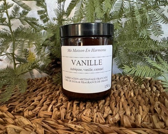 Bougie Naturelle Parfumée Vanille