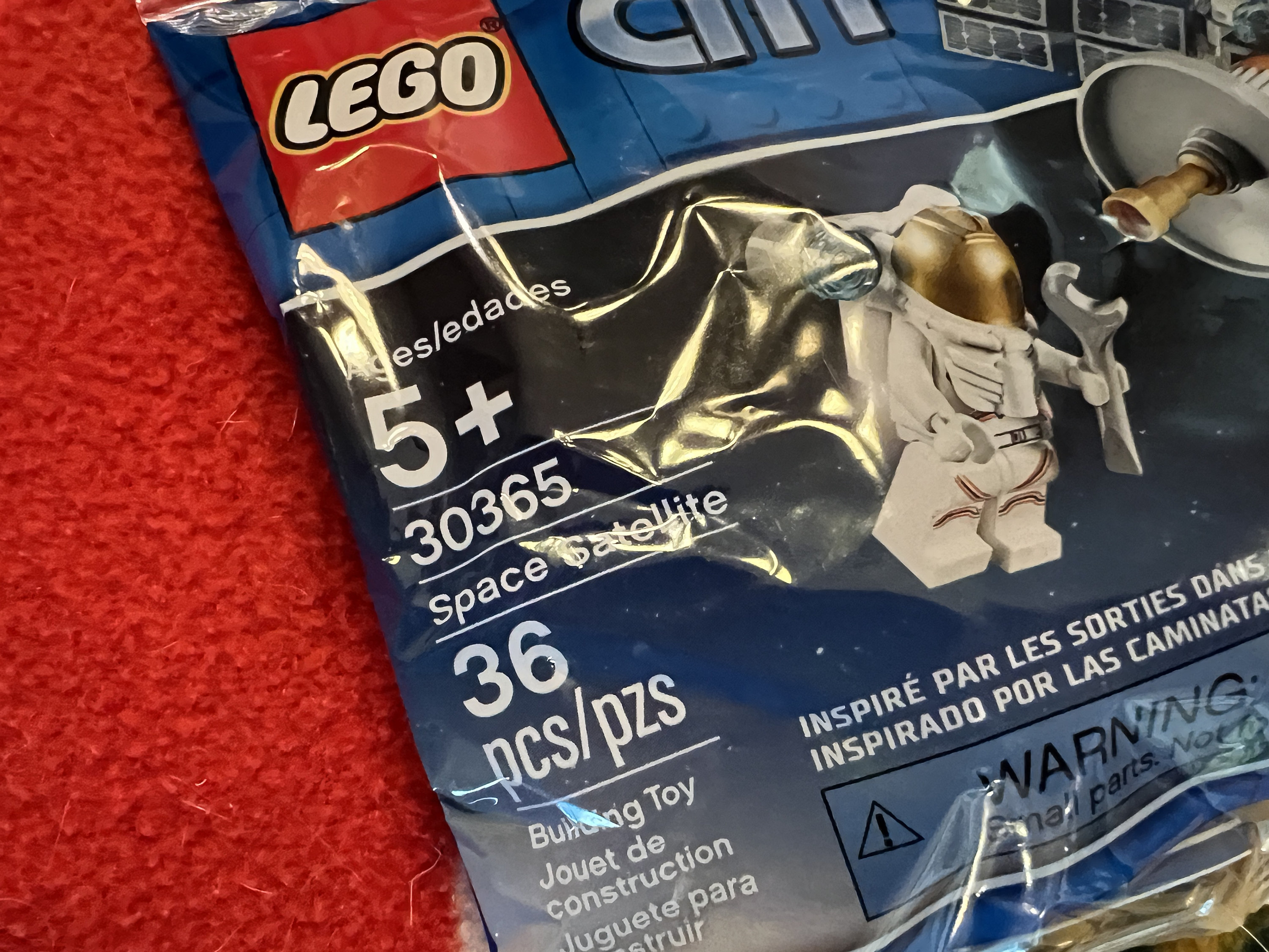 LEGO City Space Satellite Set 30365 Polybag Brand New Sealed