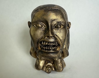 Indiana Jones Weathered Chachapoyan Fertility Idol 3-D Printed 1:1 Scale Replica Prop