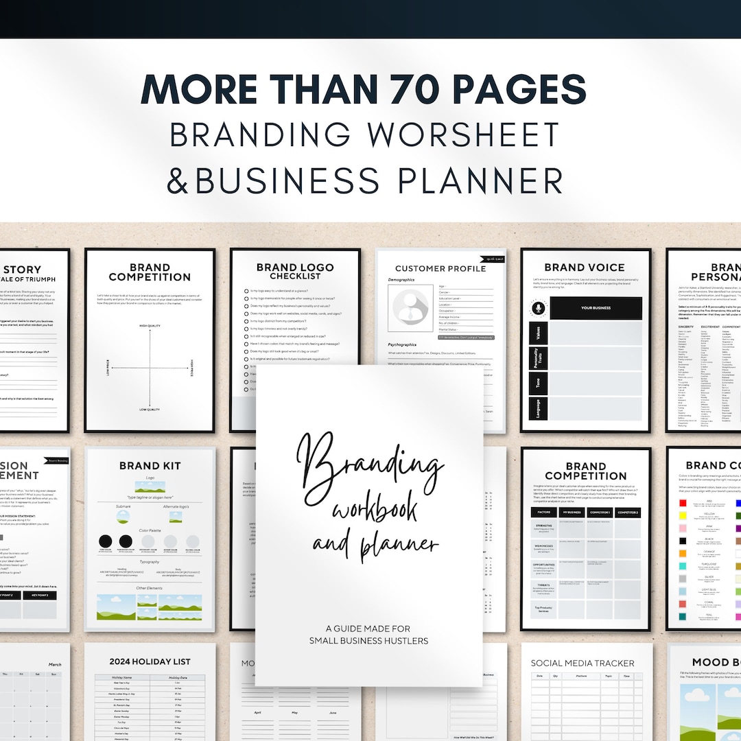 Business Forms Etsy Branding Kit Custom Order Form Template - Etsy