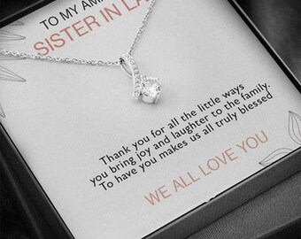 FABUNORA -Surprise Gift for Sister In Law | With Certificate of Authenticity and 925 Stamp